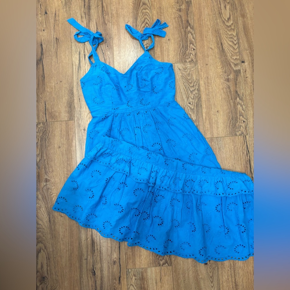 Blue maxi dress